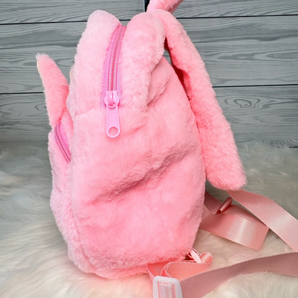 Pink Labubu Plush Backpack - Picture 7 of 10